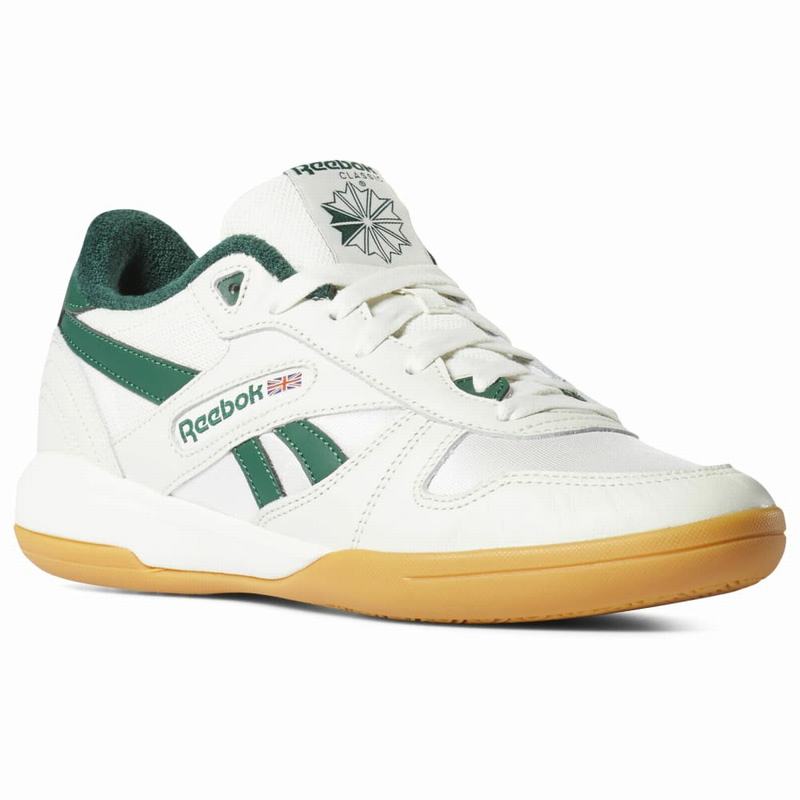 Tenisi Reebok Unphased Pro Barbati Albi/Verzi Romania LX1212NA